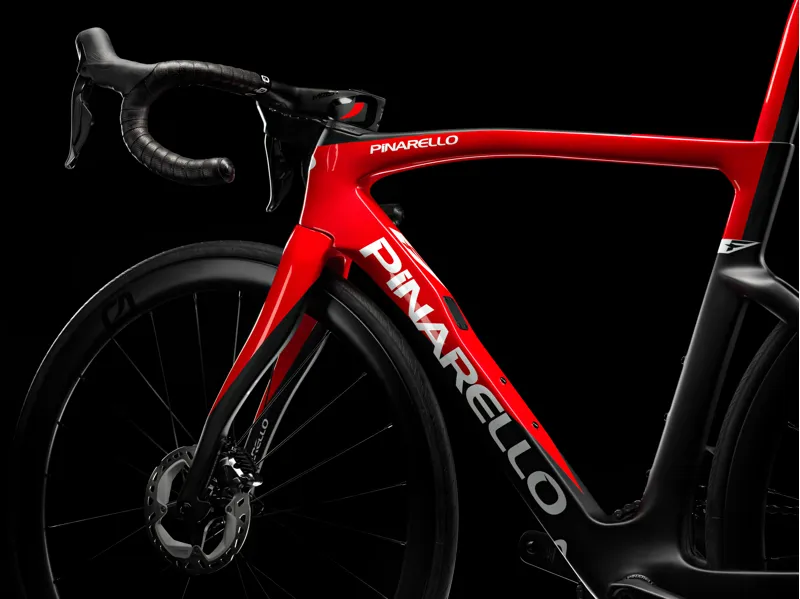 Pinarello F7 Road Bike with Ultegra Di2 ULTRAFAST C40 : RAZOR RED-10